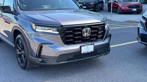Modern Steel Metallic 2025 Honda Pilot Black Edition