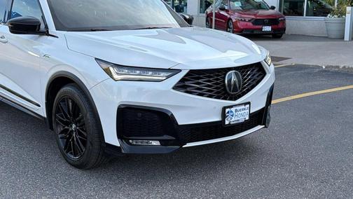 Platinum White Pearl 2025 Acura MDX A-Spec Advance