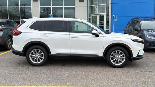Platinum White Pearl 2025 Honda CR-V EX-L
