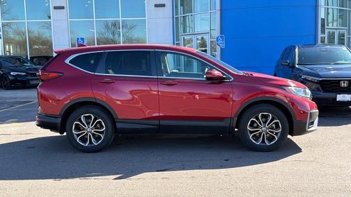 Radiant Red Metallic 2021 Honda CR-V EX