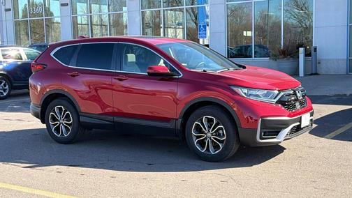 Radiant Red Metallic 2021 Honda CR-V EX