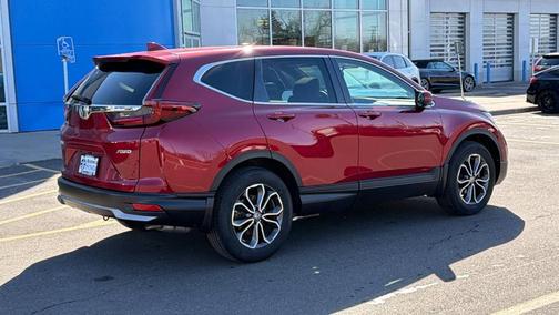 Radiant Red Metallic 2021 Honda CR-V EX