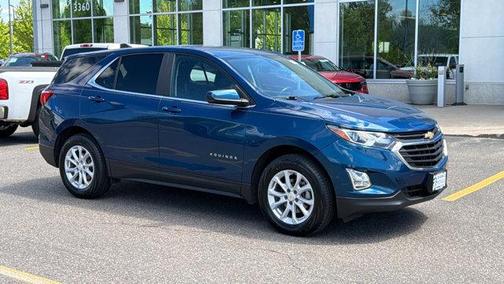 Pacific Blue Metallic 2021 Chevrolet Equinox 1LT