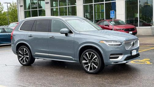 Blue 2023 Volvo XC90 B5 Plus