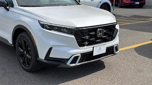 Platinum White Pearl 2026 Honda CR-V Hybrid Sport Touring