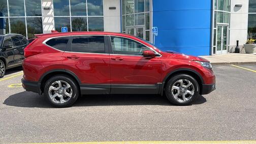 Molten Lava Pearl 2018 Honda CR-V EX-L