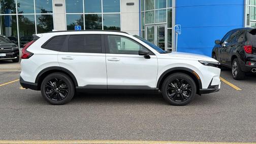 Platinum White Pearl 2026 Honda CR-V Hybrid Sport Touring