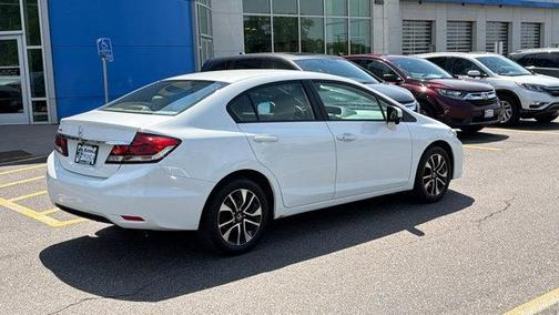 Taffeta White 2015 Honda Civic EX