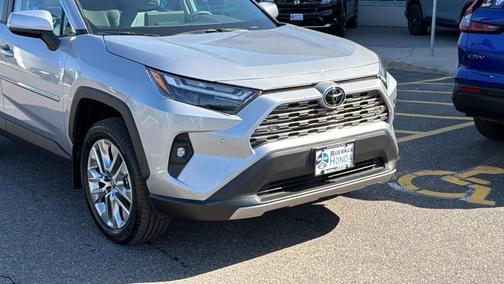 Silver Sky Metallic 2025 Toyota RAV4 Limited