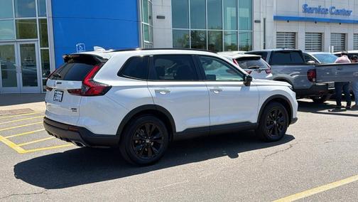 Platinum White Pearl 2026 Honda CR-V Hybrid Sport Touring