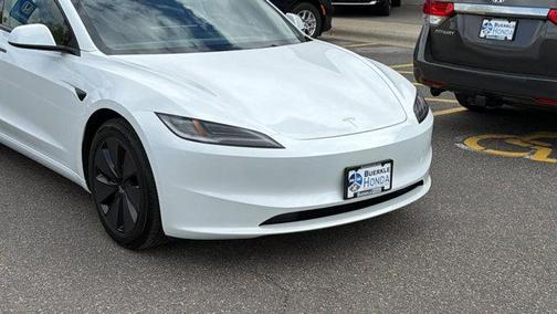 Pearl White Multi 2025 Tesla Model 3 Long Range