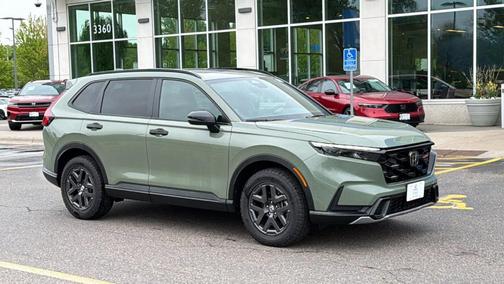 Ash Green 2026 Honda CR-V Hybrid TrailSport