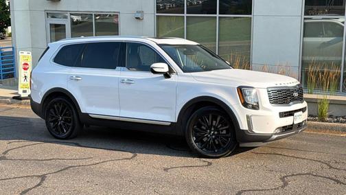 Glacial White Pearl 2021 Kia Telluride SX