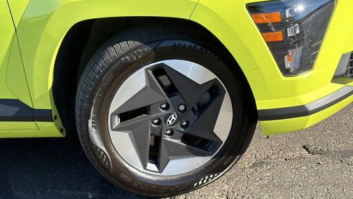 Yellow 2024 Hyundai KONA EV SEL