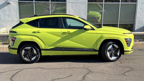 Yellow 2024 Hyundai KONA EV SEL