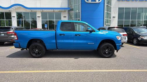 Hydro Blue Pearlcoat 2022 RAM 1500 Big Horn