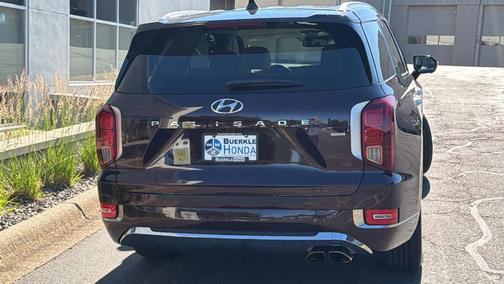 Burgundy 2020 Hyundai PALISADE Limited