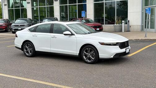 White 2023 Honda Accord EX