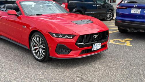 Rapid Red Metallic Tinted Clearcoat 2024 Ford Mustang GT Premium
