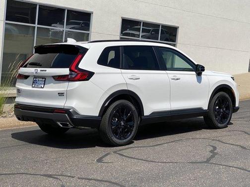 Platinum White Pearl 2026 Honda CR-V Hybrid Sport Touring