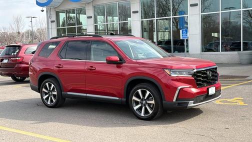 Red 2025 Honda Pilot Touring