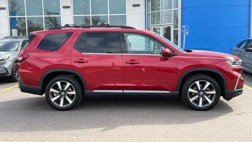 Red 2025 Honda Pilot Touring