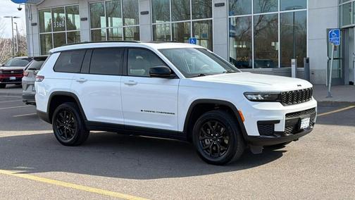 Bright White Clearcoat 2024 Jeep Grand Cherokee L Laredo