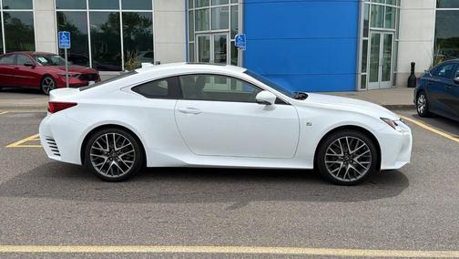 White 2015 Lexus RC 350 Base