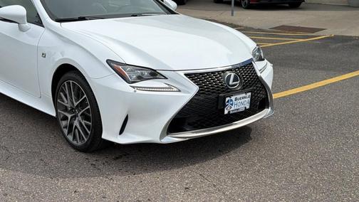 White 2015 Lexus RC 350 Base