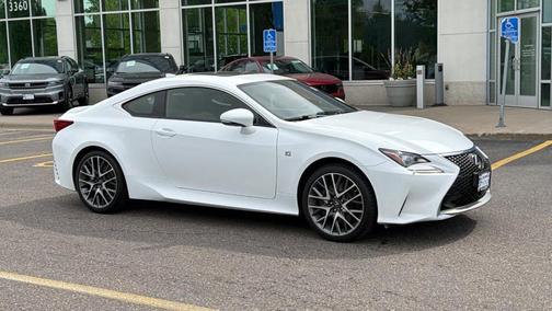 White 2015 Lexus RC 350 Base