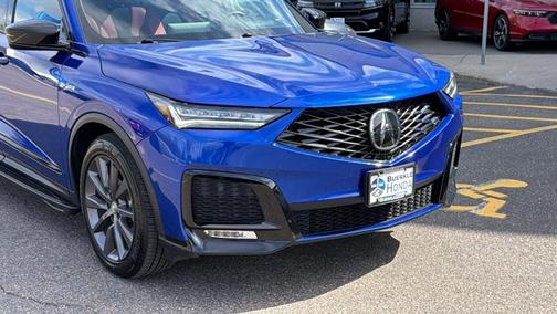 Blue 2025 Acura MDX A-Spec