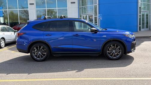 Apex Blue Pearl 2025 Acura MDX A-Spec