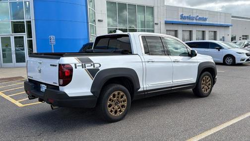 Platinum White Pearl 2023 Honda Ridgeline RTL-E