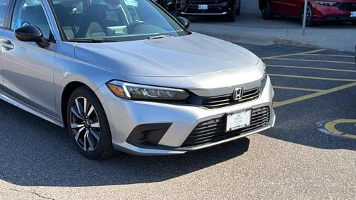 Lunar Silver Metallic 2023 Honda Civic EX