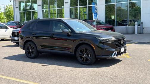 Crystal Black Pearl 2026 Honda CR-V Hybrid Sport Touring