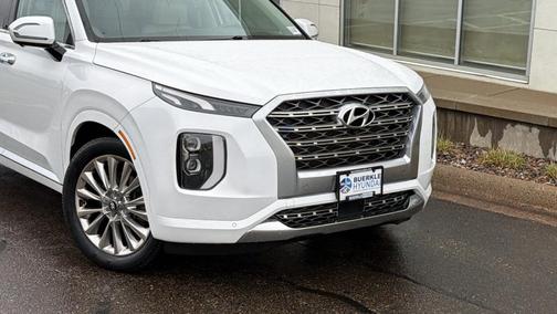 Hyper White 2020 Hyundai PALISADE Limited