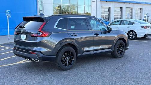 Meteorite Gray Metallic 2025 Honda CR-V Hybrid Sport
