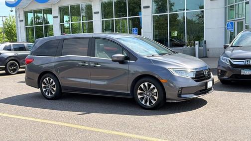 Modern Steel Metallic 2024 Honda Odyssey EX-L