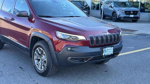 Velvet Red Pearlcoat 2020 Jeep Cherokee Trailhawk