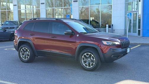 Velvet Red Pearlcoat 2020 Jeep Cherokee Trailhawk