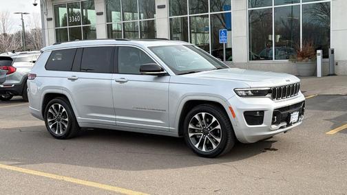 Silver Zynith 2022 Jeep Grand Cherokee L Overland