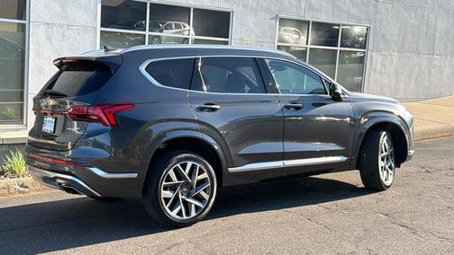 Portofino Gray 2023 Hyundai SANTA FE Calligraphy