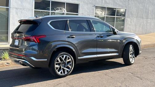 Portofino Gray 2023 Hyundai SANTA FE Calligraphy