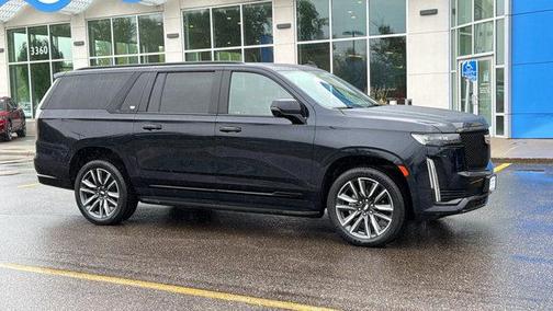 Dark Moon Blue Metallic 2023 Cadillac Escalade ESV Sport