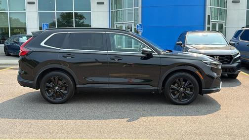 Crystal Black Pearl 2023 Honda CR-V Hybrid Sport Touring