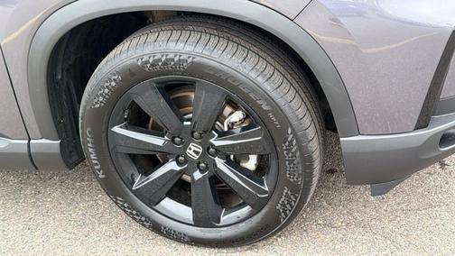 Modern Steel Metallic 2025 Honda Pilot Black Edition