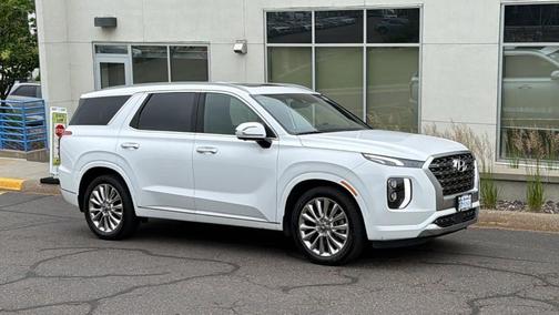 Hyper White 2020 Hyundai PALISADE Limited