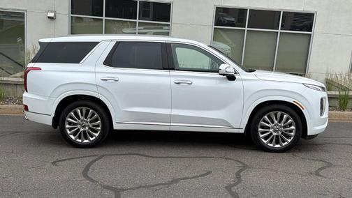 Hyper White 2020 Hyundai PALISADE Limited