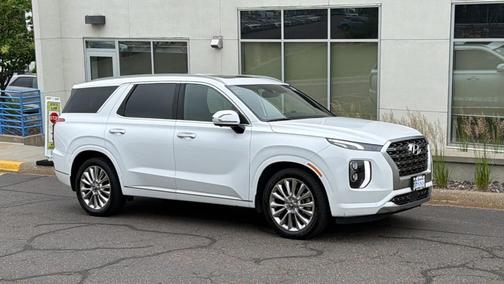 Hyper White 2020 Hyundai PALISADE Limited