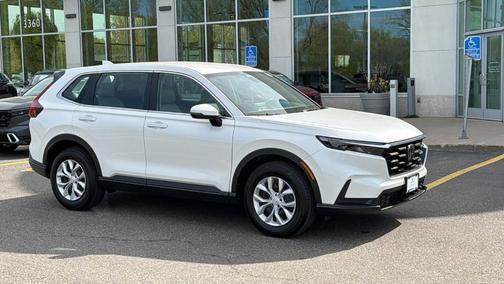 Platinum White Pearl 2024 Honda CR-V LX